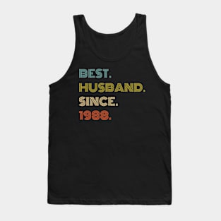 Best Husband Since 1988 Tank Top